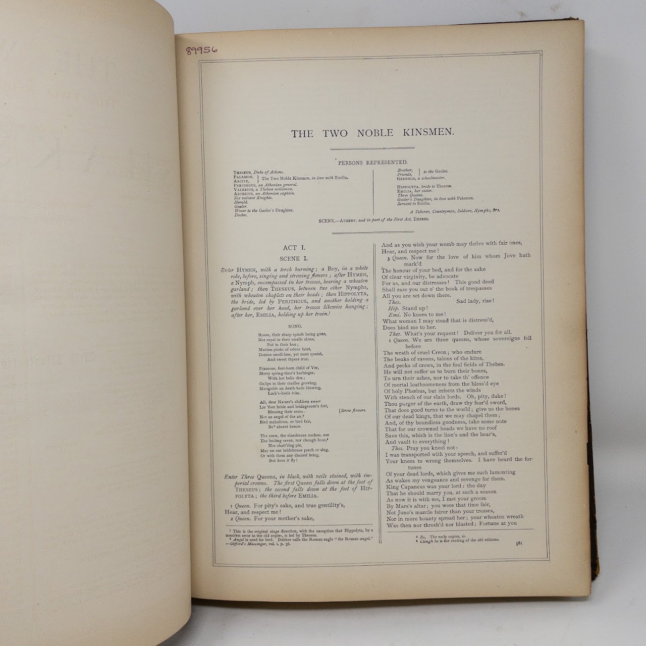 Charles Knight: 'The Works of William Shakespeare' Imperial Edition 4 Vol.