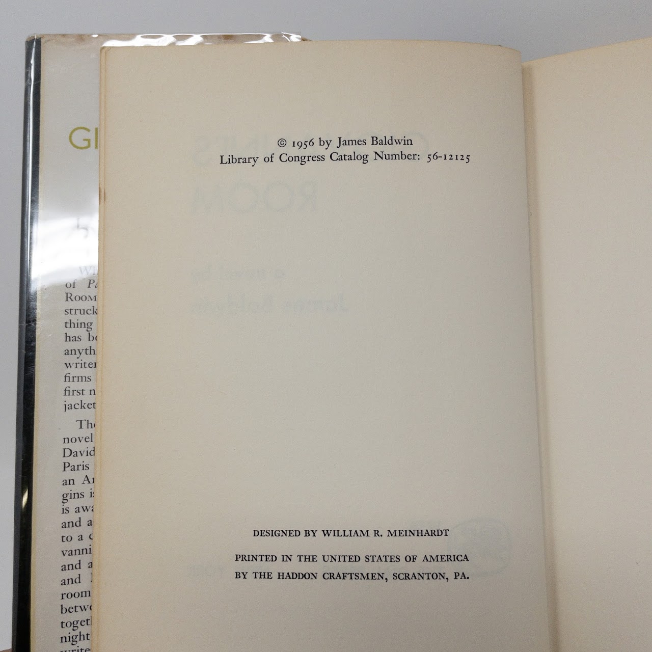 James Baldwin: 'Giovanni's Room' First Edition