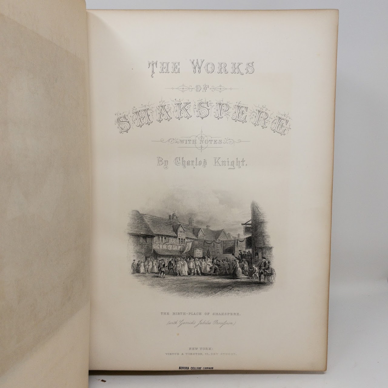 Charles Knight: 'The Works of William Shakespeare' Imperial Edition 4 Vol.