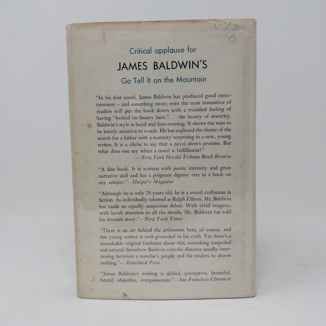 James Baldwin: 'Giovanni's Room' First Edition