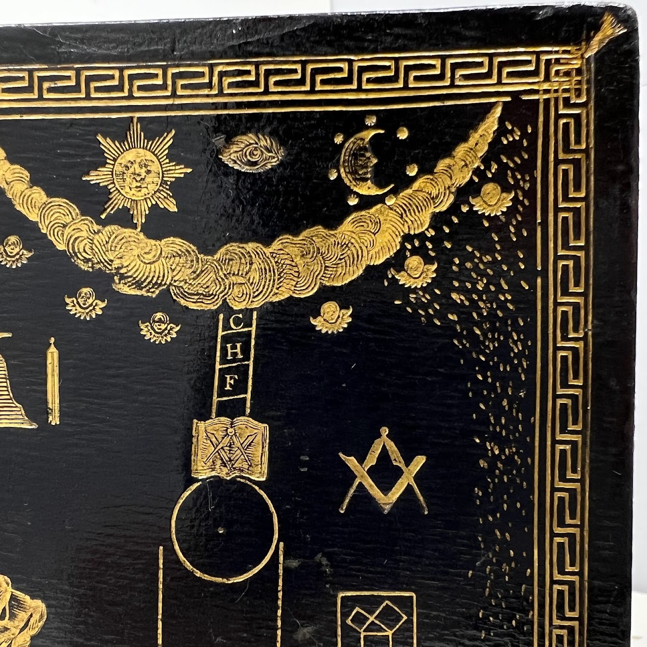 William Preston: 'Preston's Masonry' with Masonic Binding, 1804