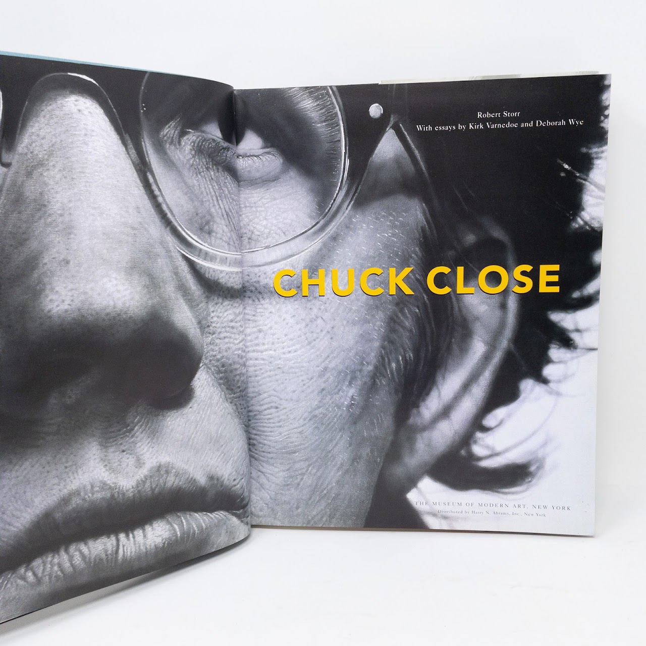 Robert Storr: 'Chuck Close' SIGNED 1st Ed.
