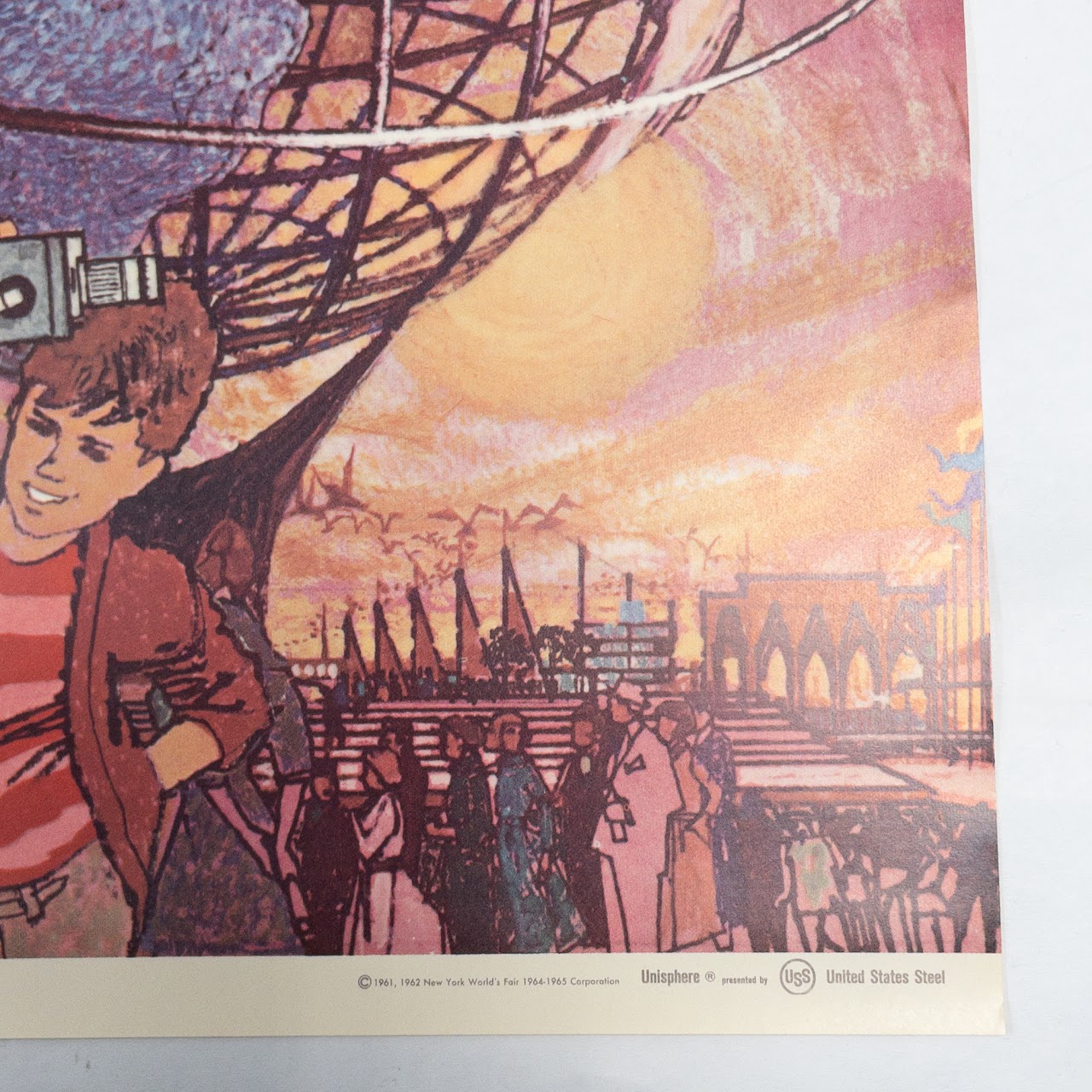 Bob Peak Original New York World's Fair 1964-1965 Poster