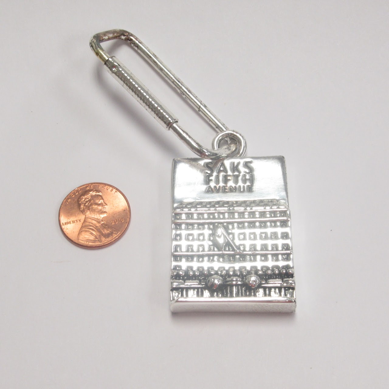 Saks Fifth Avenue Flagship Keychain