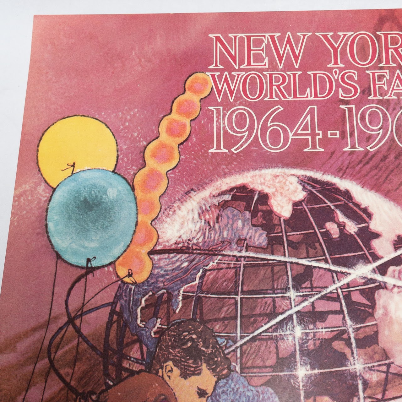 Bob Peak Original New York World's Fair 1964-1965 Poster