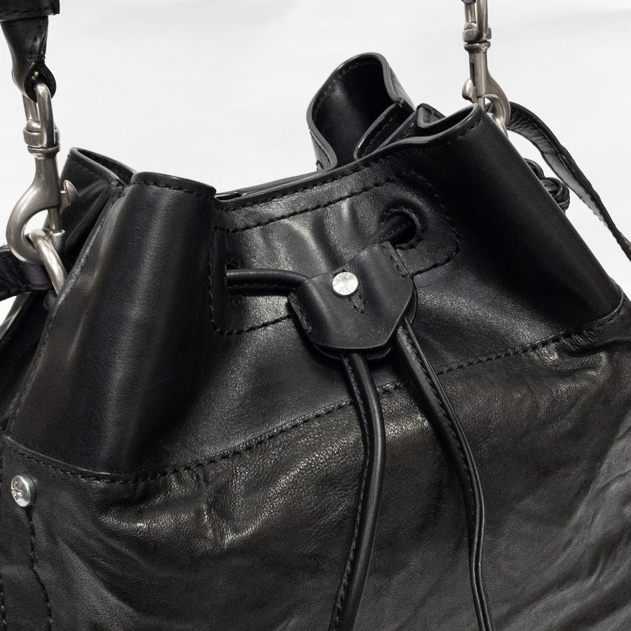 Frye Black Leather Handbag