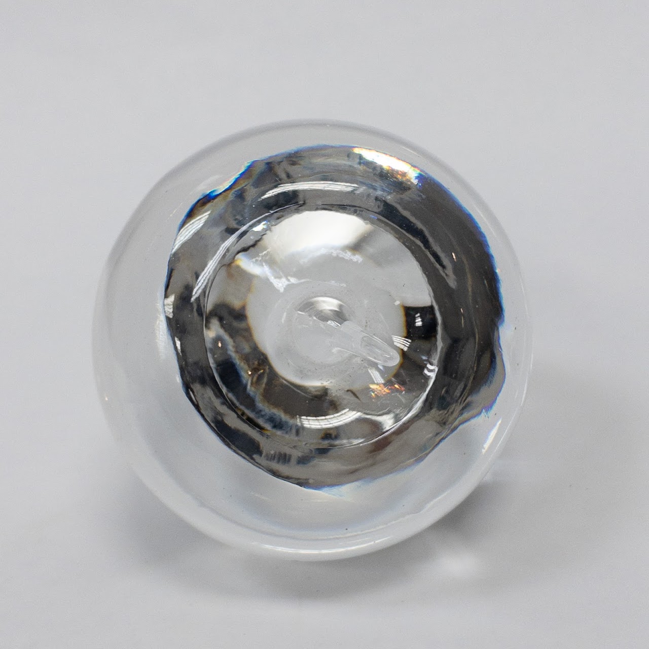 Tiffany & Co. Crystal Apple Paperweight