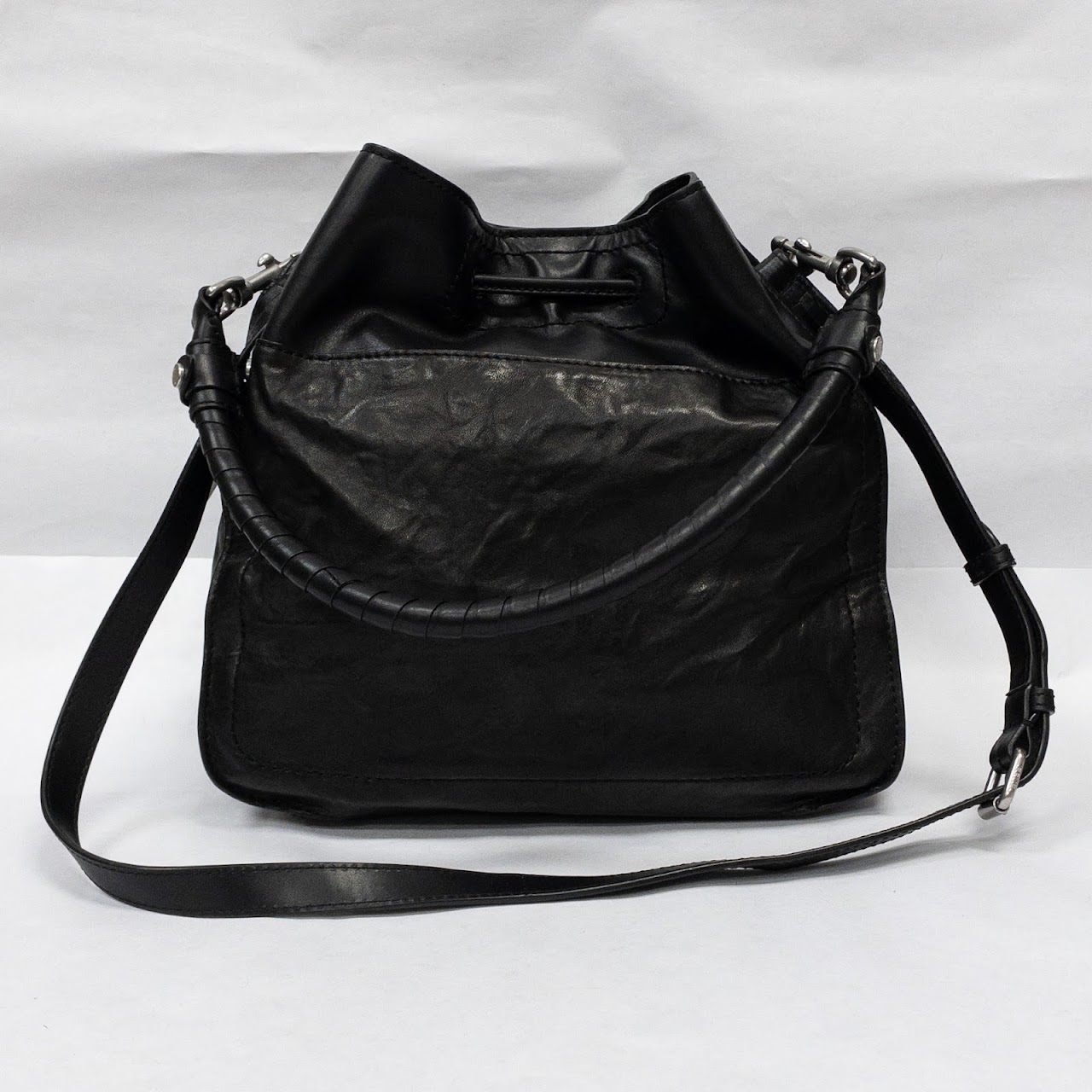 Frye Black Leather Handbag