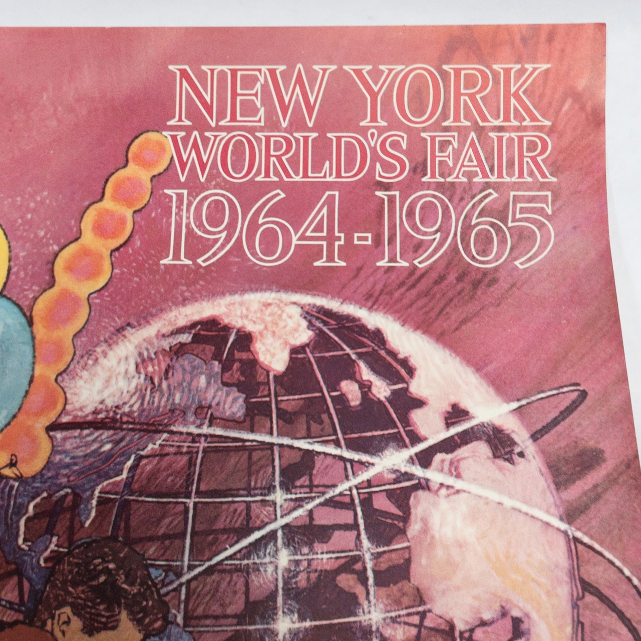 Bob Peak Original New York World's Fair 1964-1965 Poster