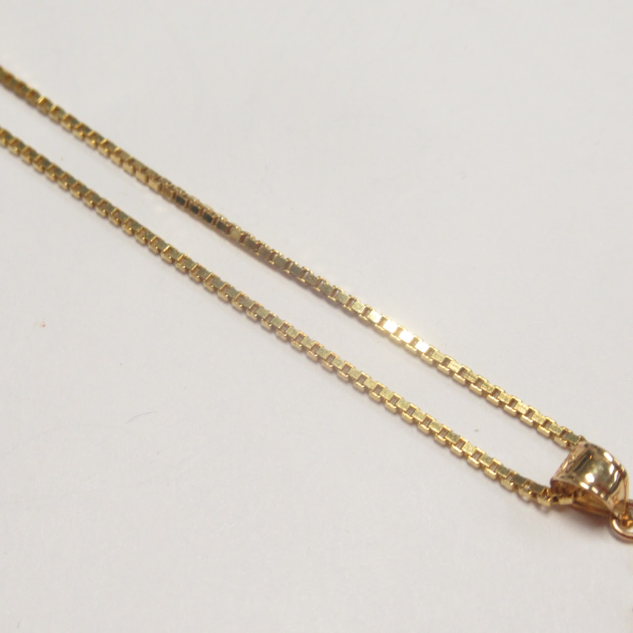 14K Gold Dainty Cross Pendant