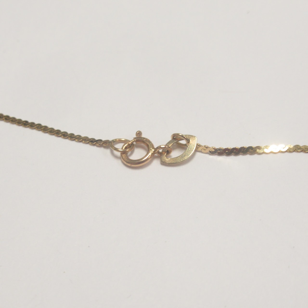 14K Gold Freshwater Pearl Station Necklace