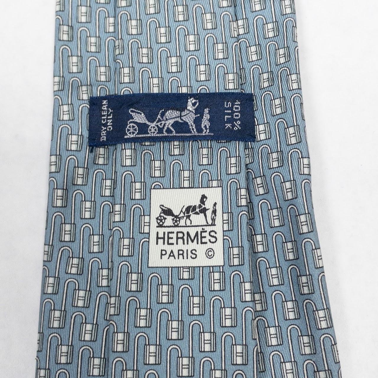 Hermès Silk Lock Tie