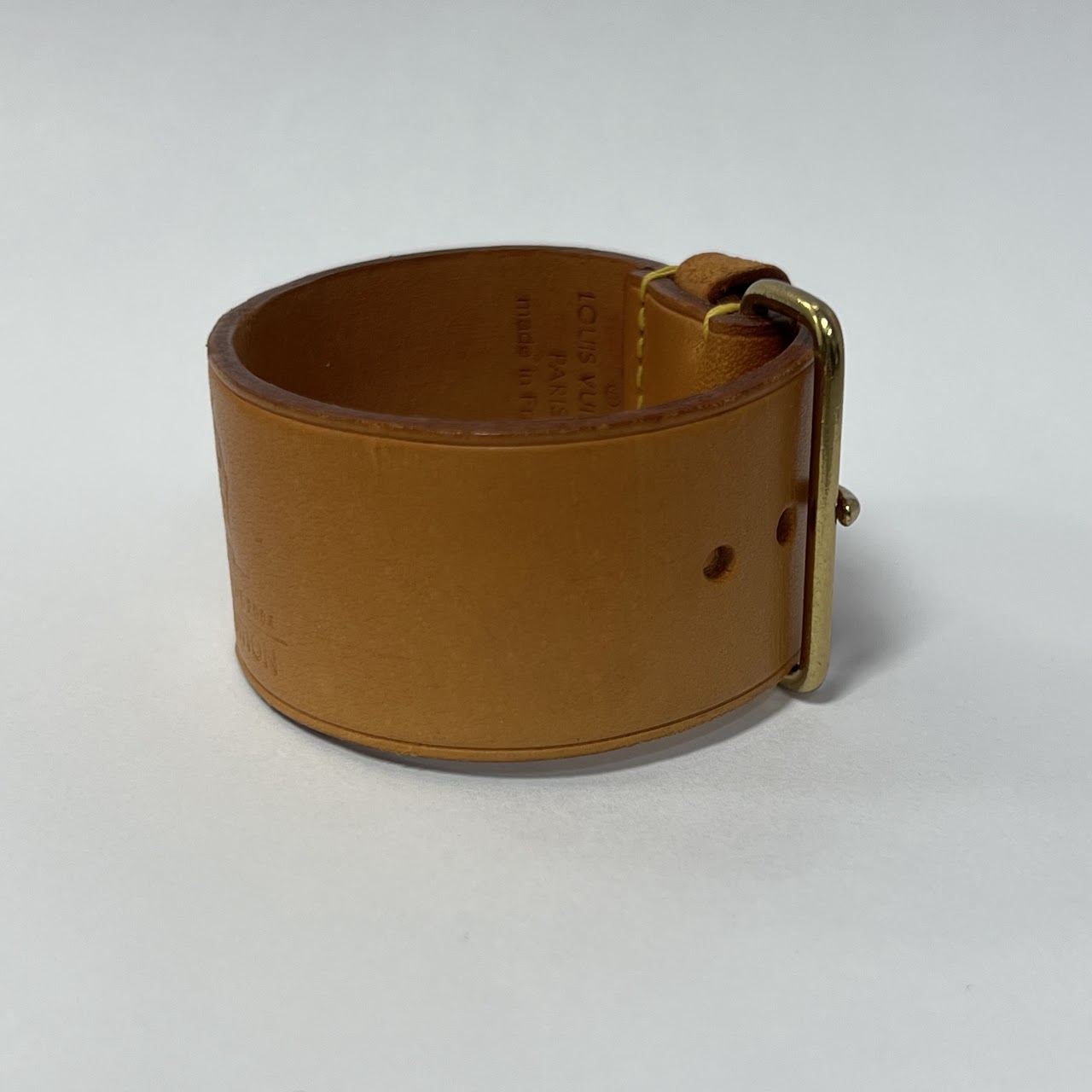 Louis Vuitton 150 Anniversary Leather Belt Bracelet