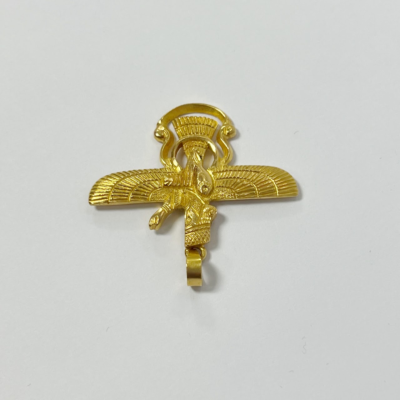 18K Gold Farvahar Pendant