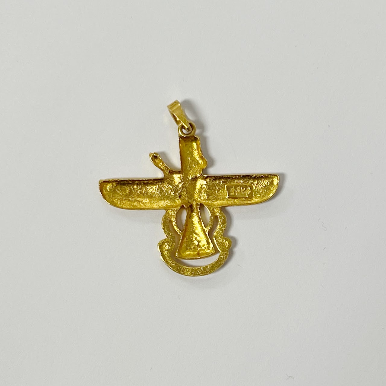 18K Gold Farvahar Pendant