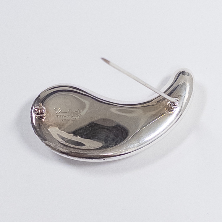 Tiffany & Co. x Elsa Peretti Sterling Silver Teardrop Brooch