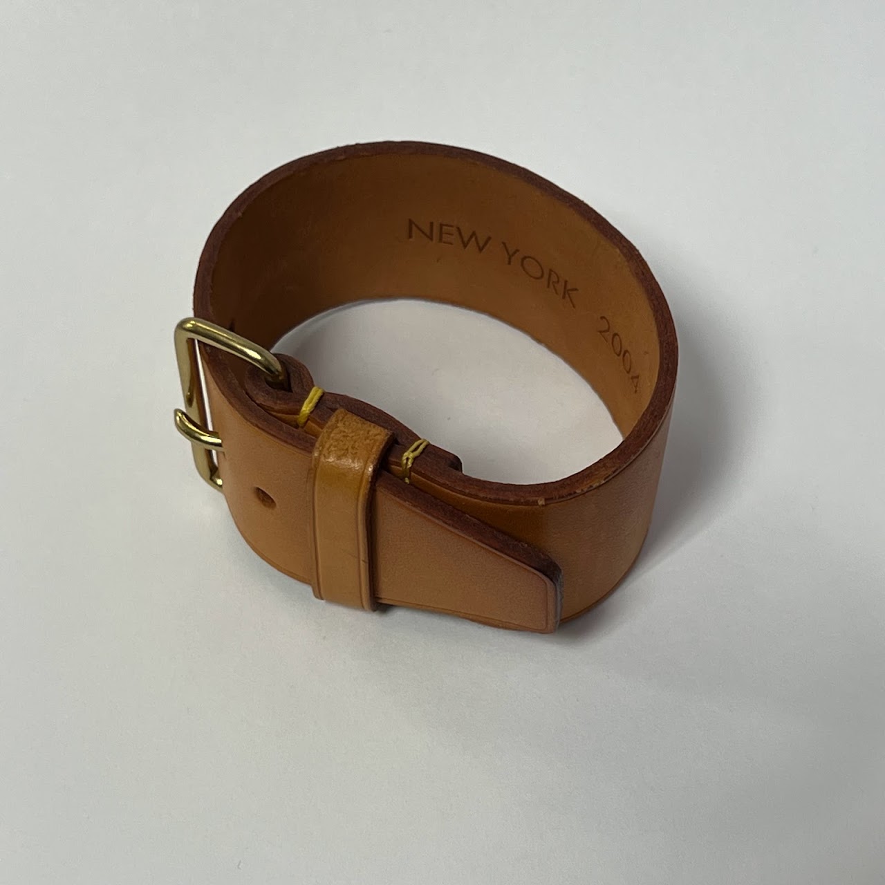 Louis Vuitton 150 Anniversary Leather Belt Bracelet