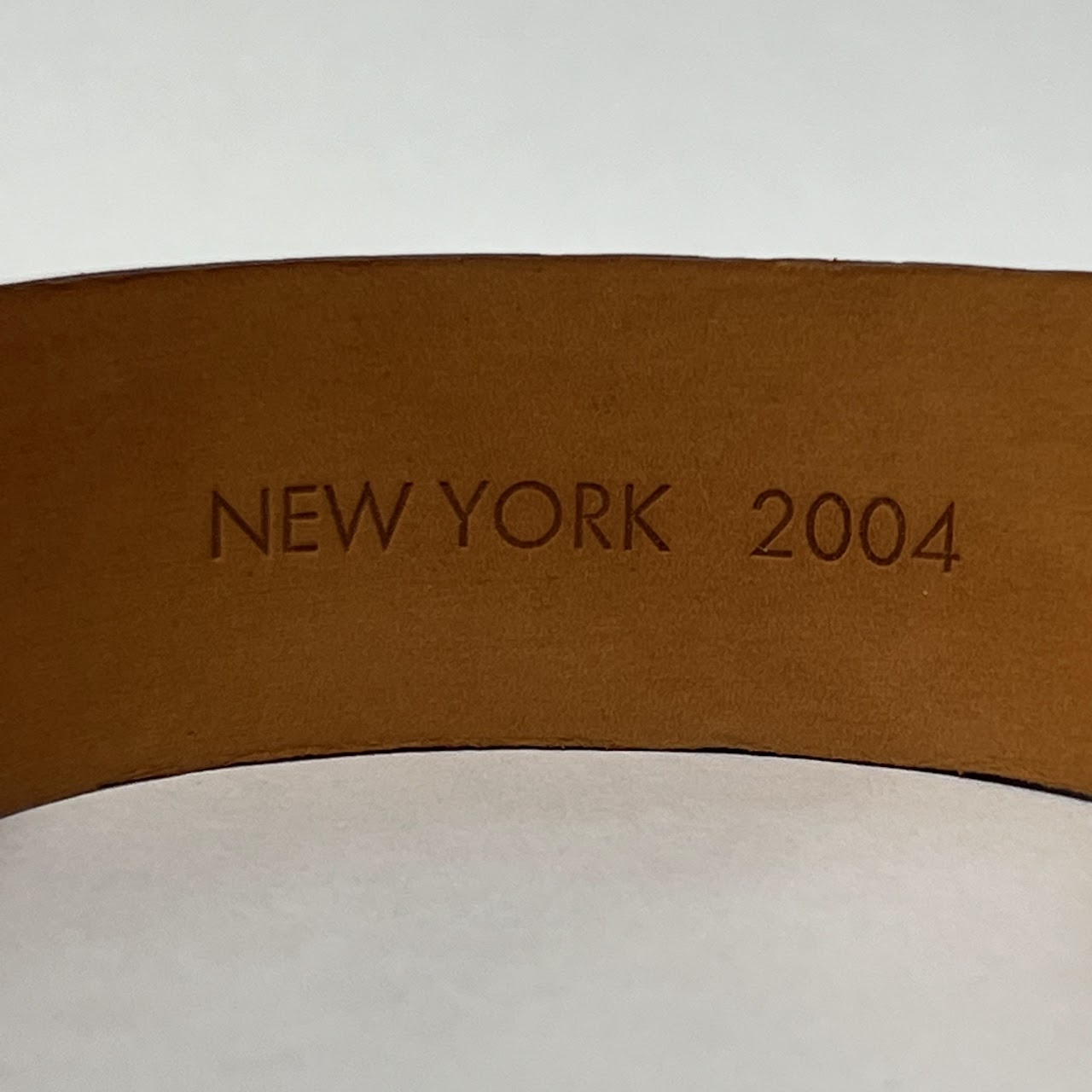 Louis Vuitton 150 Anniversary Leather Belt Bracelet