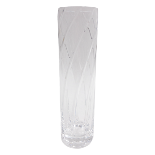 Tiffany & Co. Crystal Fluted Vase