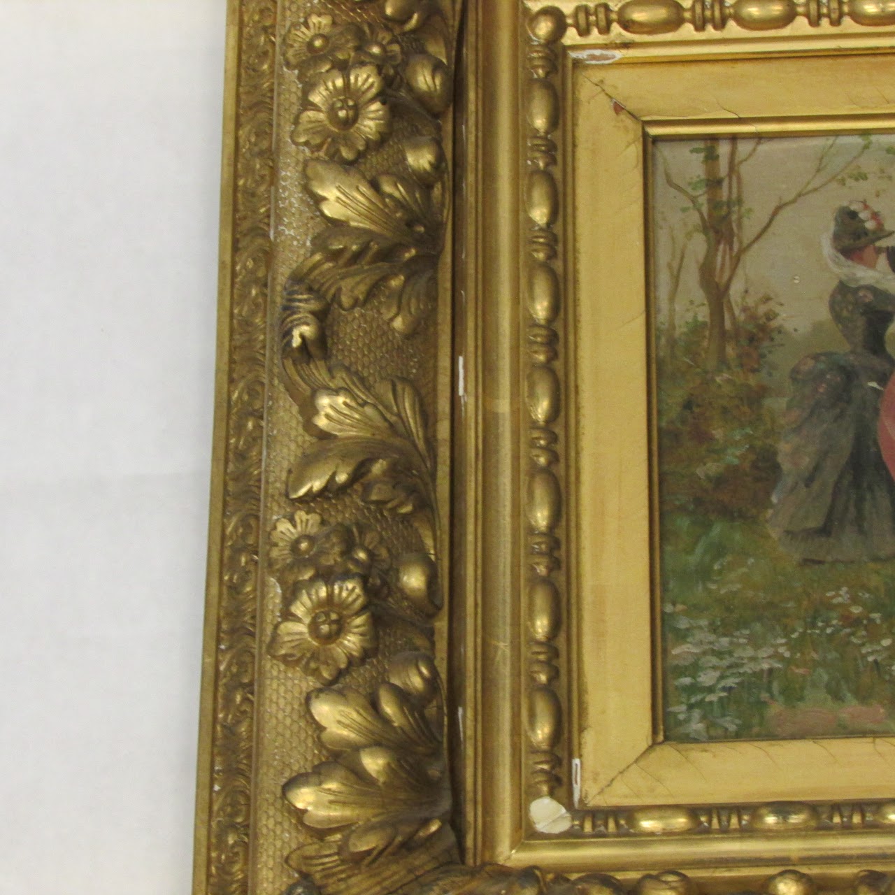 George Y. Curtis Signed Antique Oil Painting