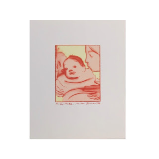 Milton Glaser 'Nice Baby' Lithograph