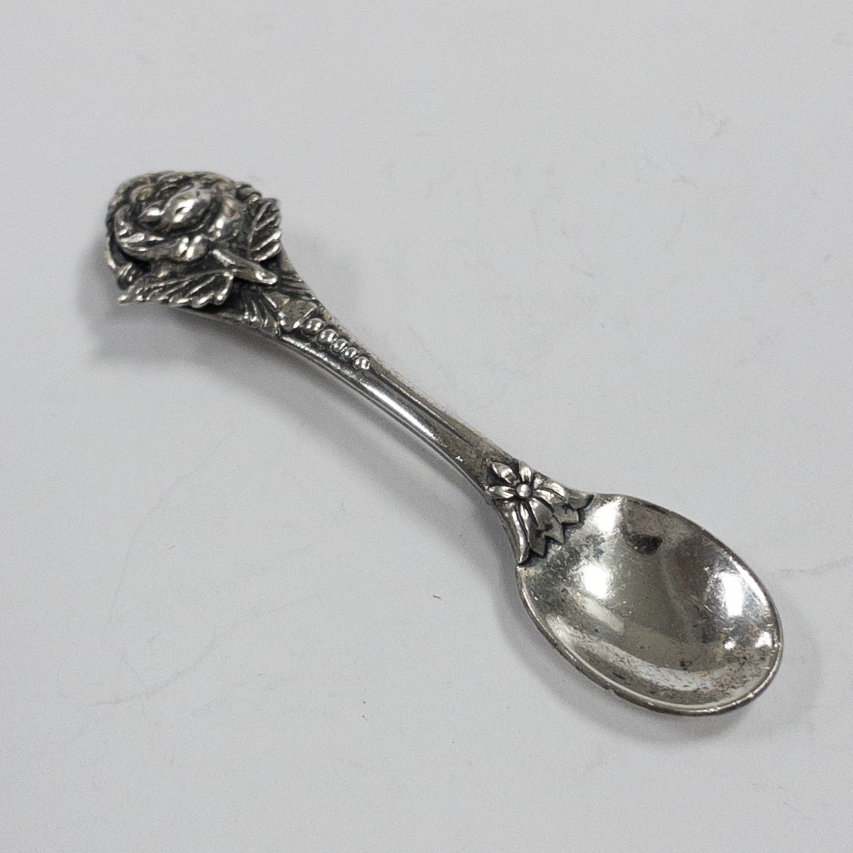 Sterling Silver Spoon Brooch