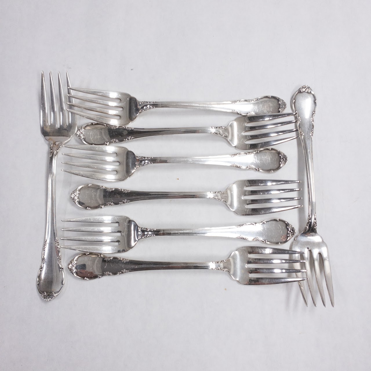 Lunt Sterling Silver 17-Piece Flatware Lot