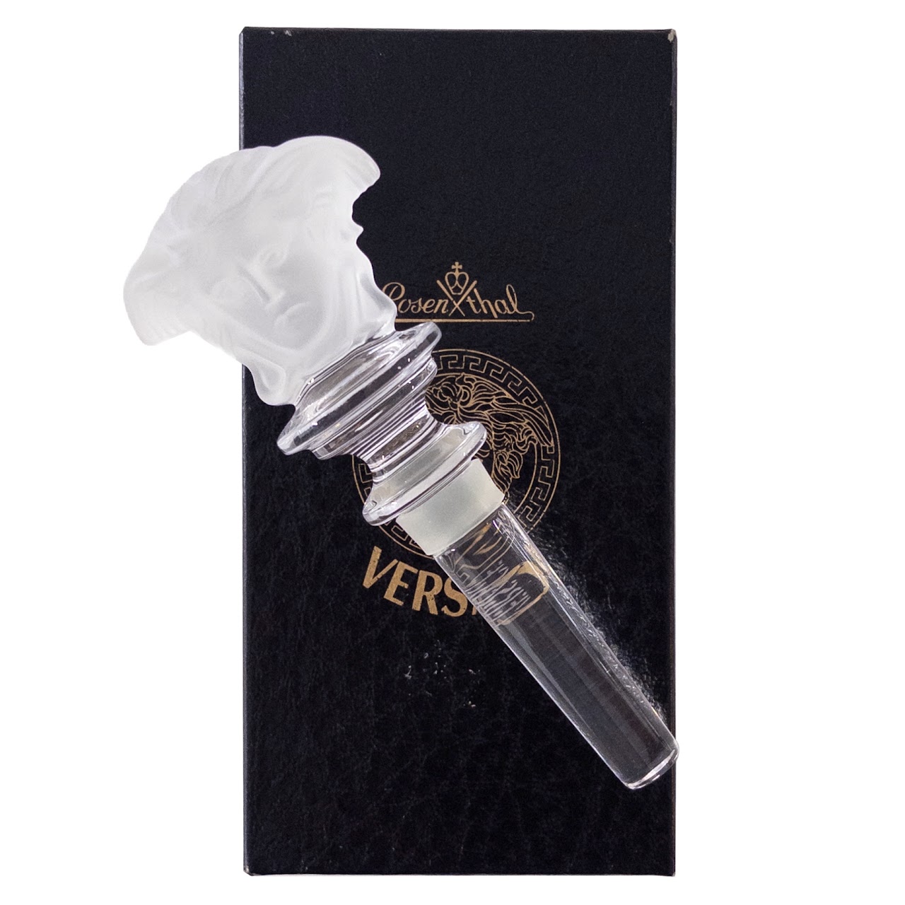 Versace X Rosenthal Medusa Wine Bottle Stopper