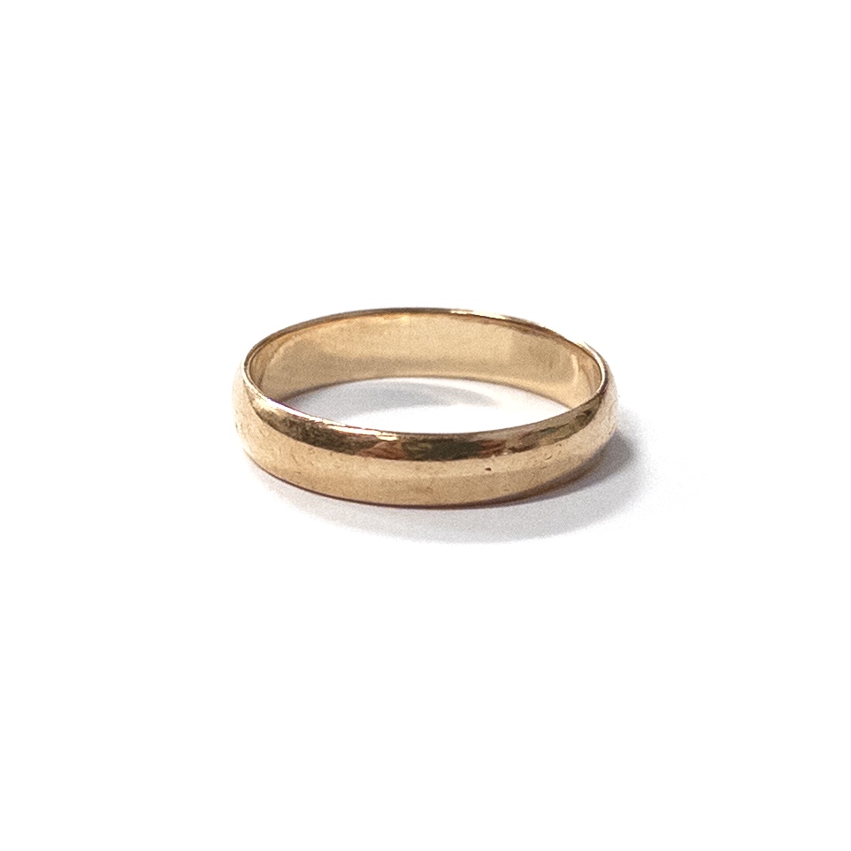 14K Gold Band Ring