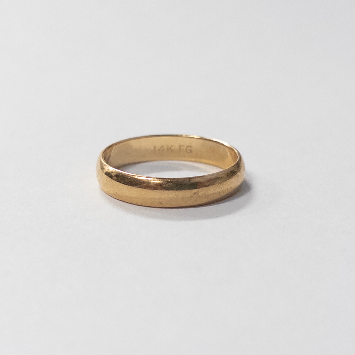 14K Gold Band Ring