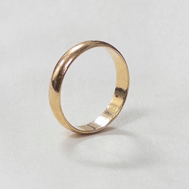 14K Gold Band Ring