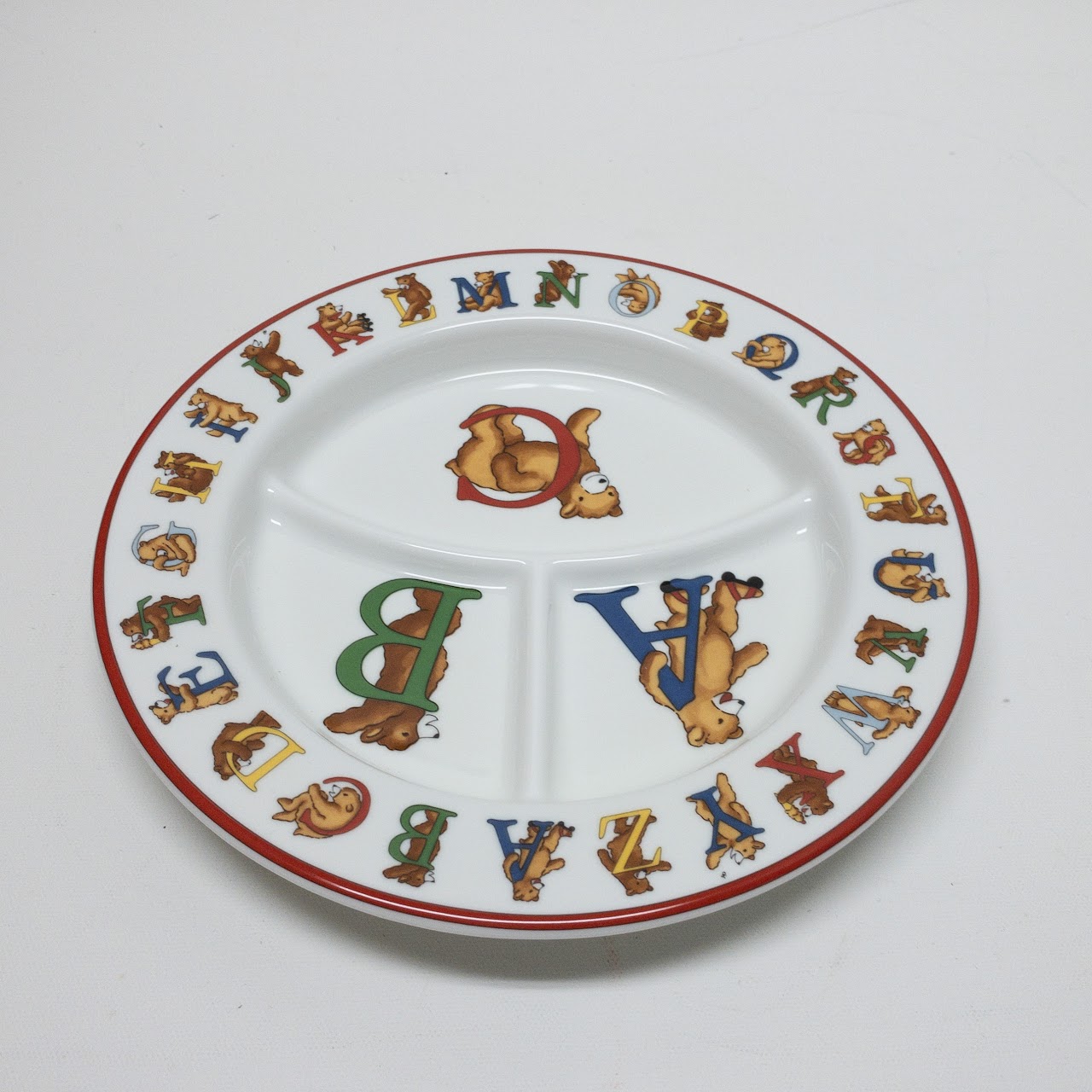 Tiffany & Co. Alphabet Bears Cup & Plate Set