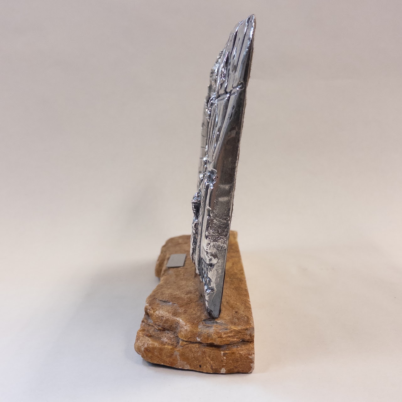 Sterling Silver Wailing Wall Sculpture by Isaac Jeheskel