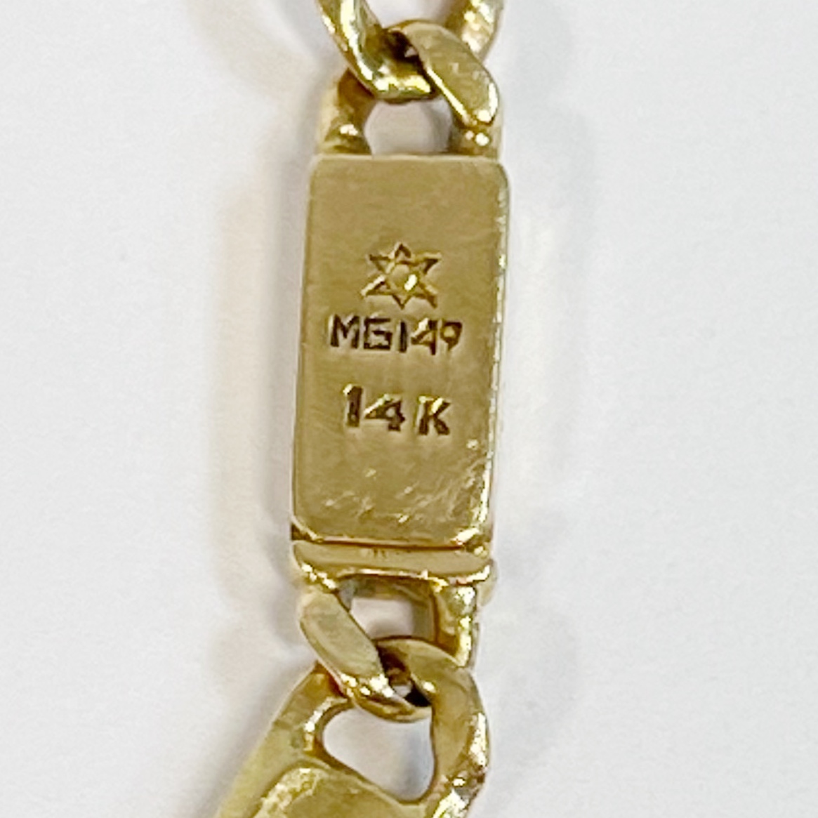 14K Gold ID Bracelet