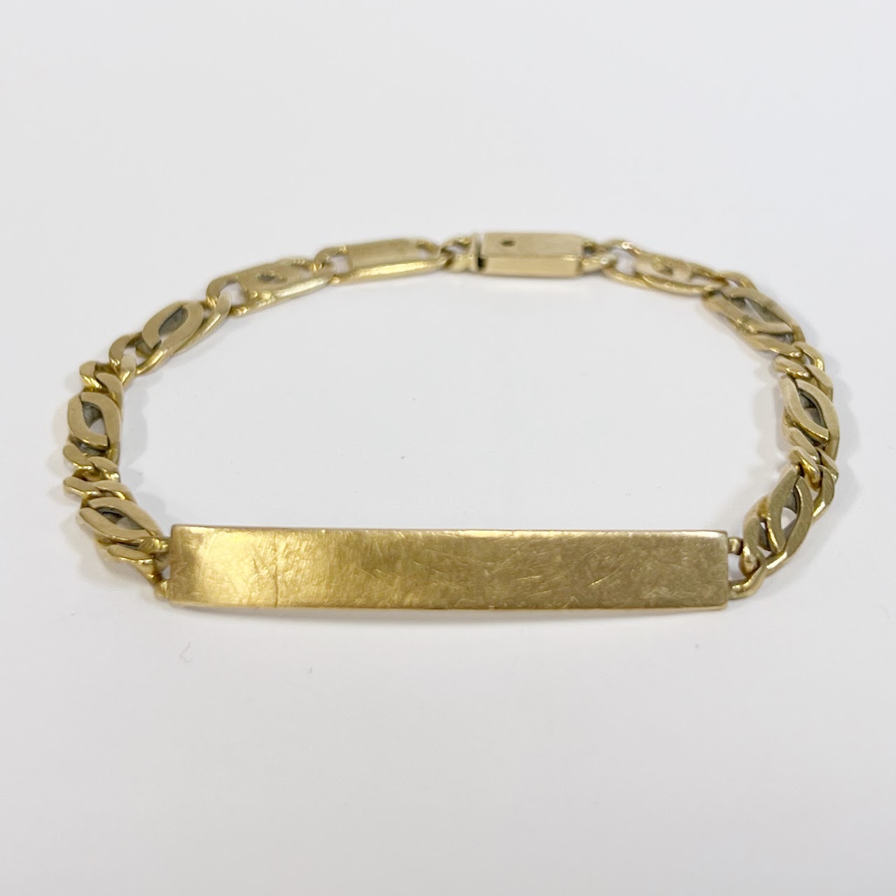 14K Gold ID Bracelet