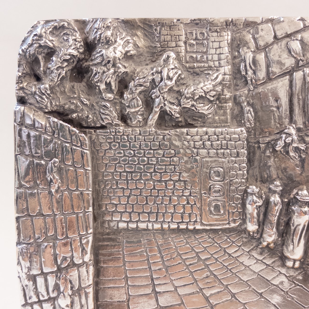 Sterling Silver Wailing Wall Sculpture by Isaac Jeheskel