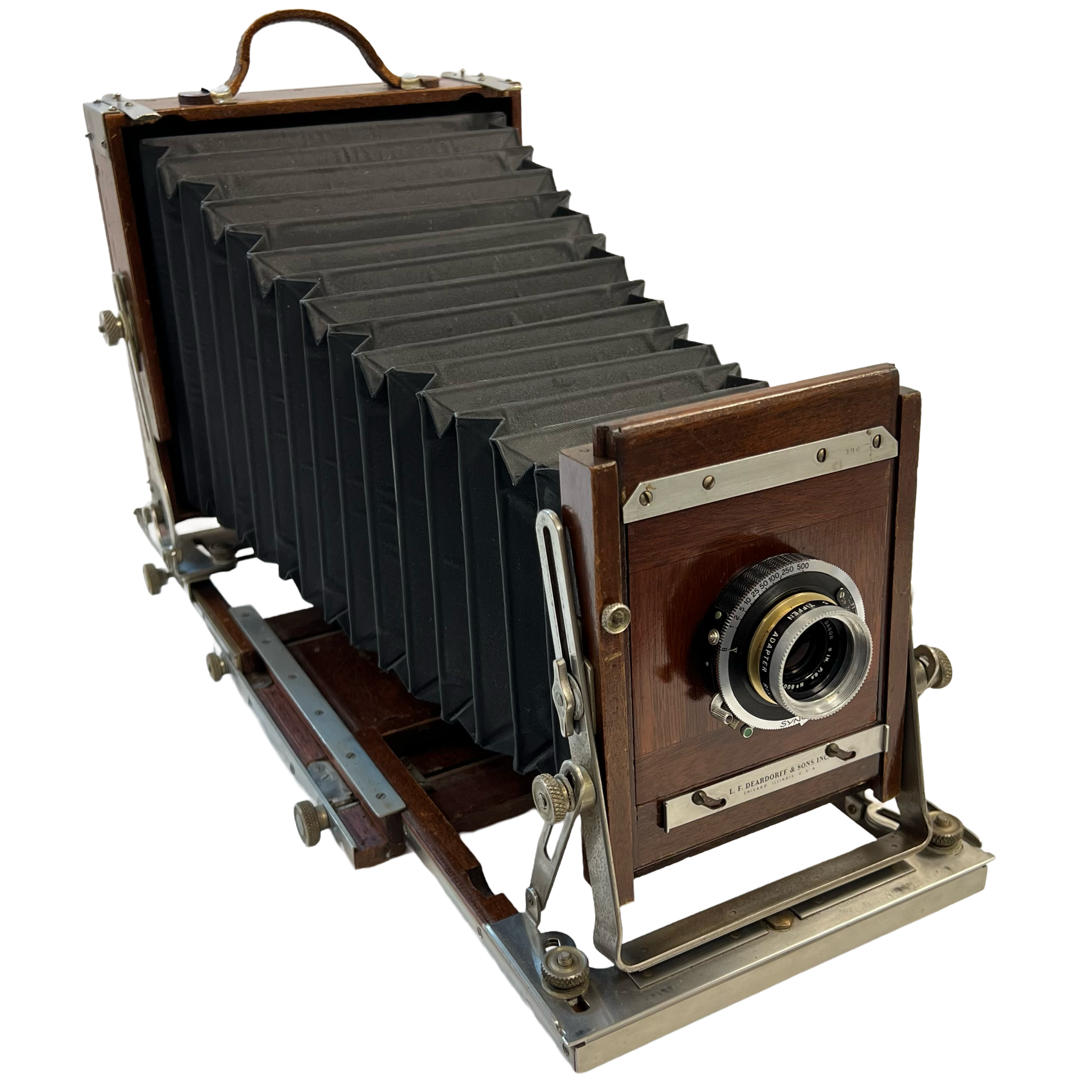 L. F. Deardorff & Sons V Series 4x5 Large Format Camera Body and 6" (152mm) lens