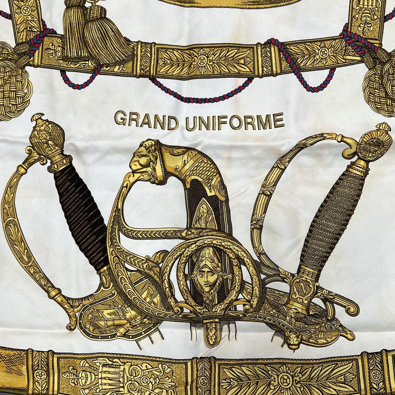 Hermès Grand Uniforme Carre 90 Silk Scarf