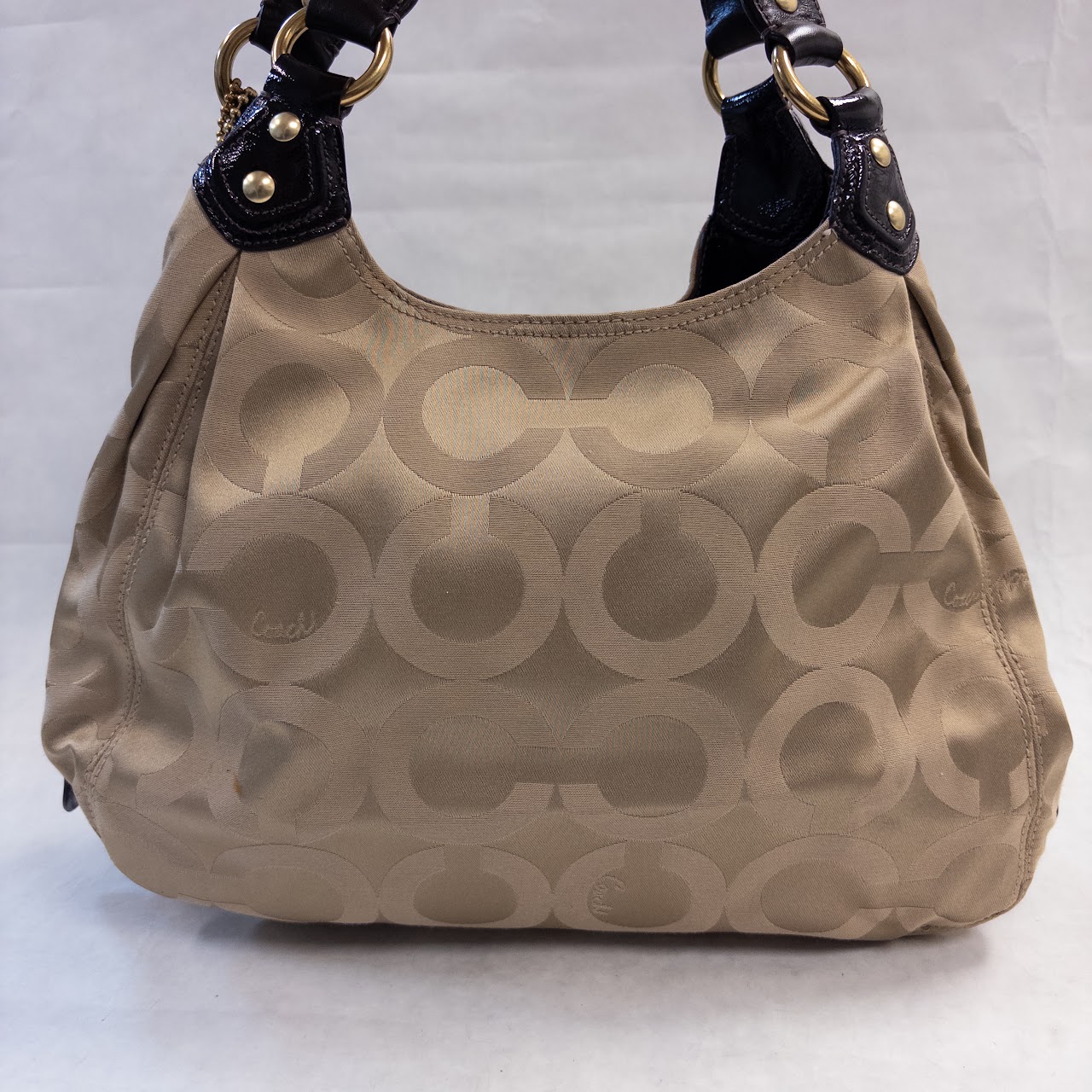 Coach Madison Op Art Jacquard Hobo Bag