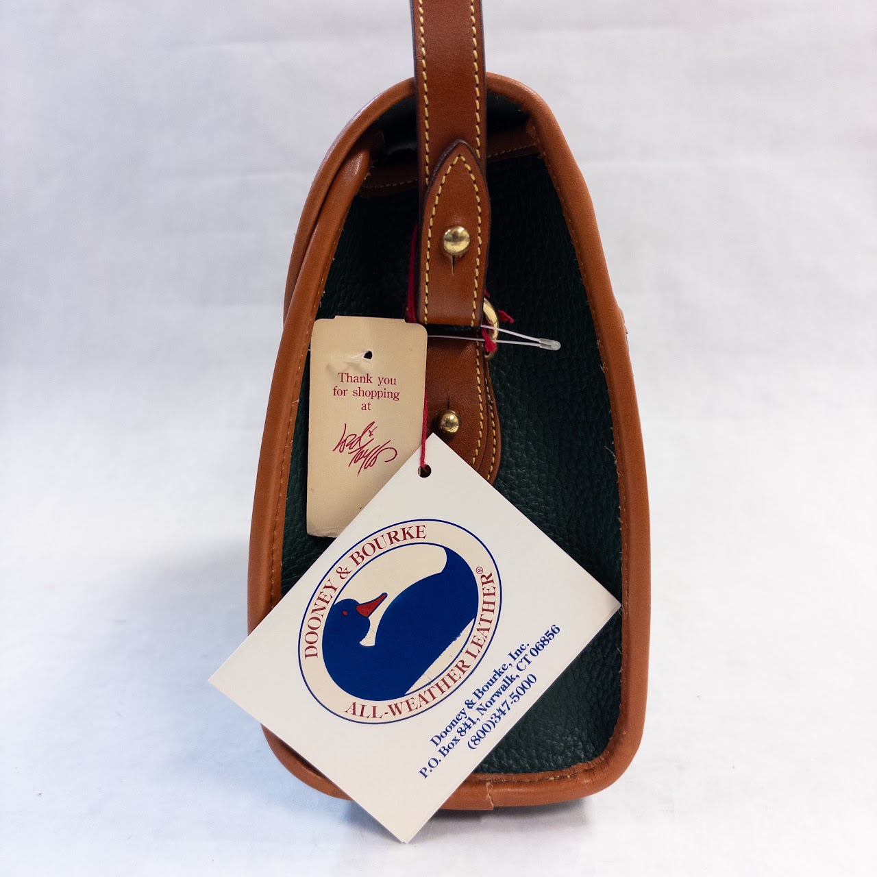 Dooney & Bourke Vintage NOS  Fir Essex Shoulder Bag