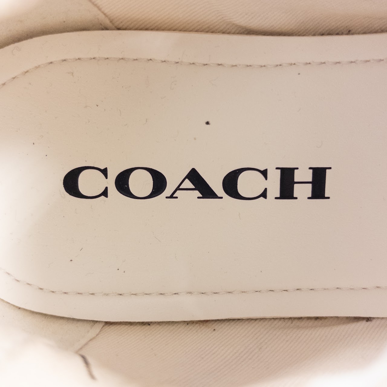 Coach Carter Perforated Leather Runners