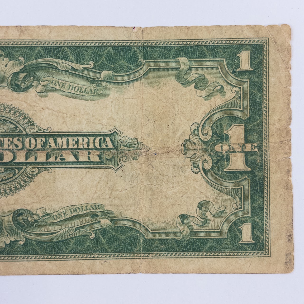 Two Antique Paper Dollar Certificates