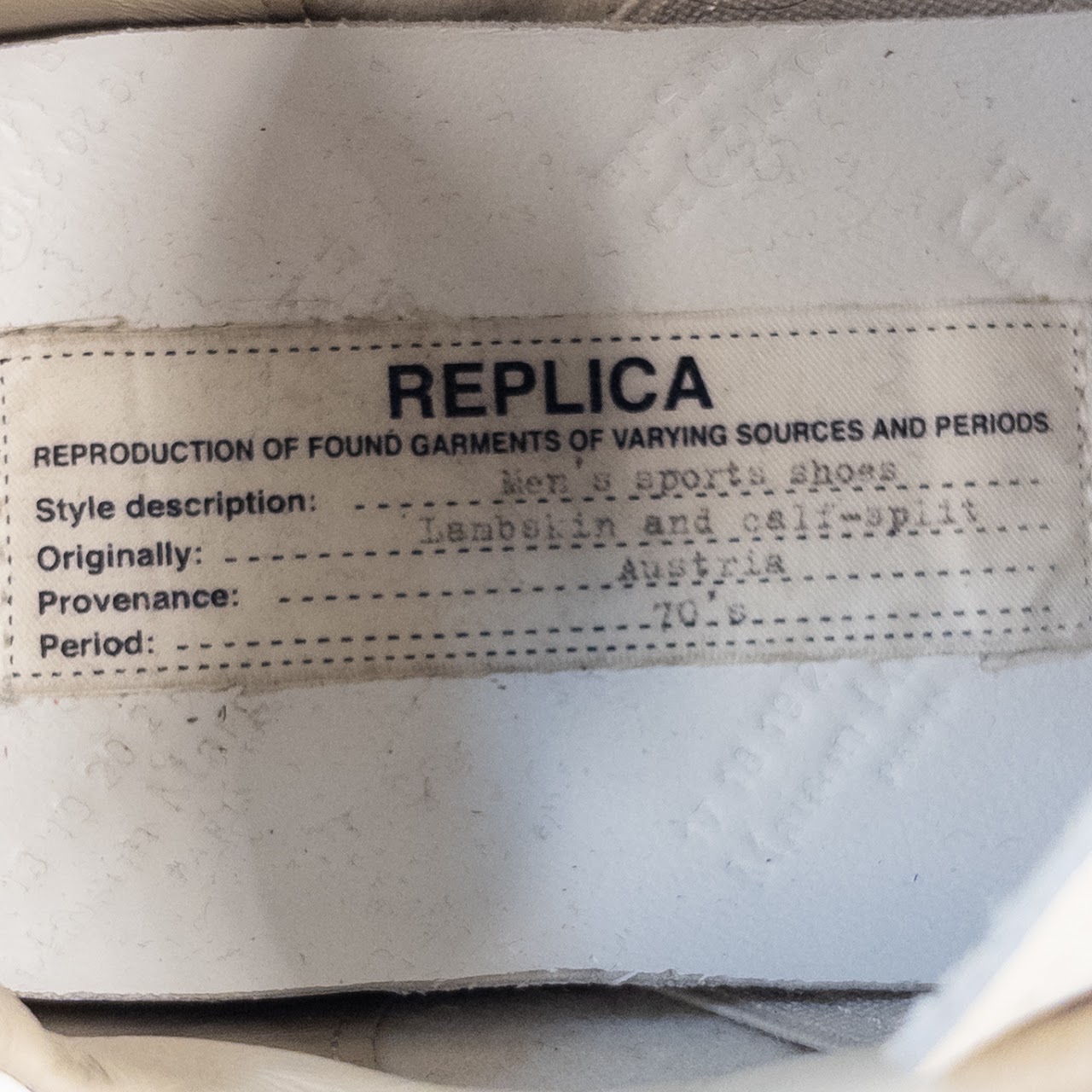 Maison Martin Margiela Replica Sneakers