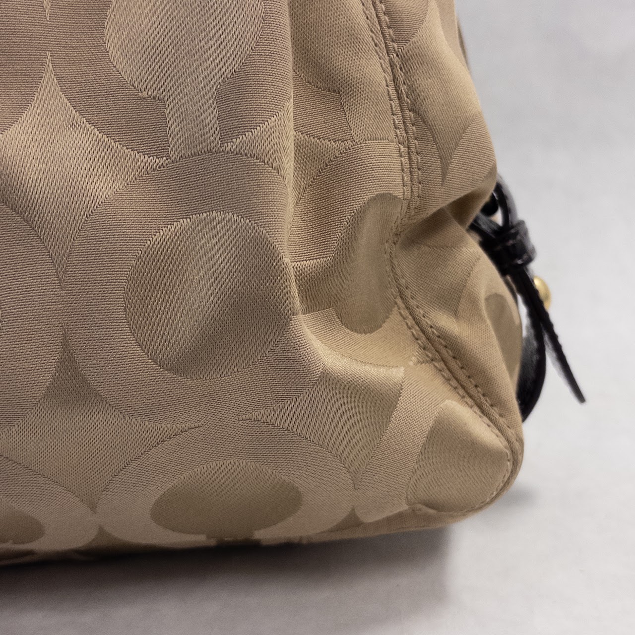 Coach Madison Op Art Jacquard Hobo Bag