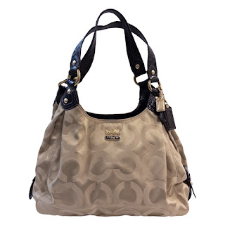 Coach Madison Op Art Jacquard Hobo Bag