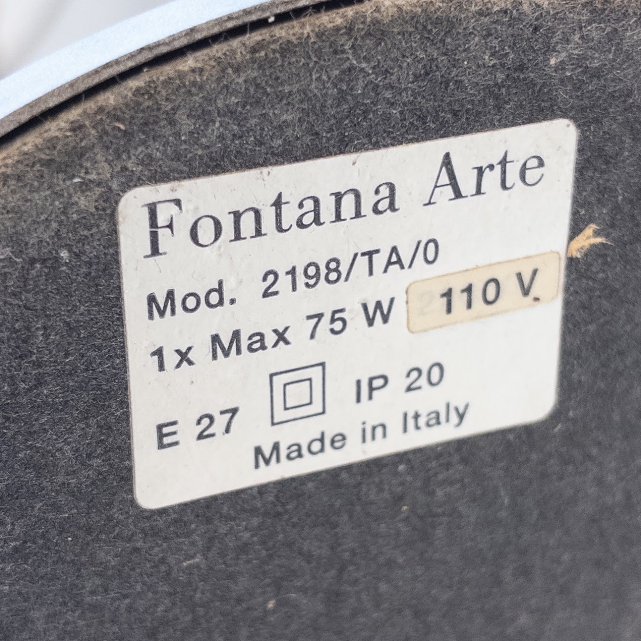 Fontana Arte Table Lamp