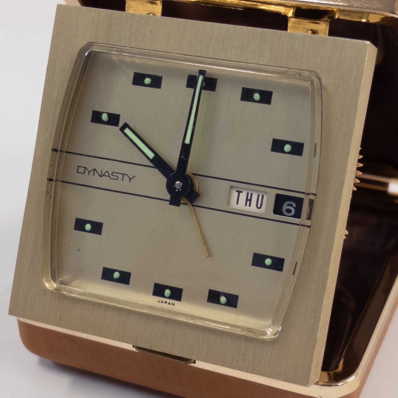 Dynasty Vintage Travel Alarm Clock