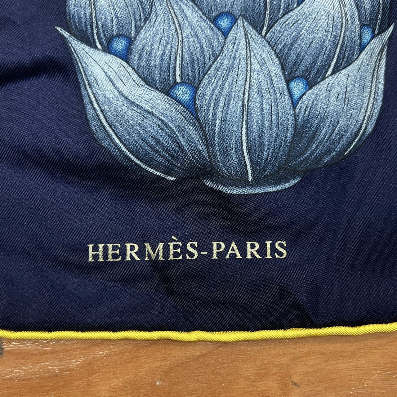 Hermès Index Palmarum Carre 90 Silk Scarf