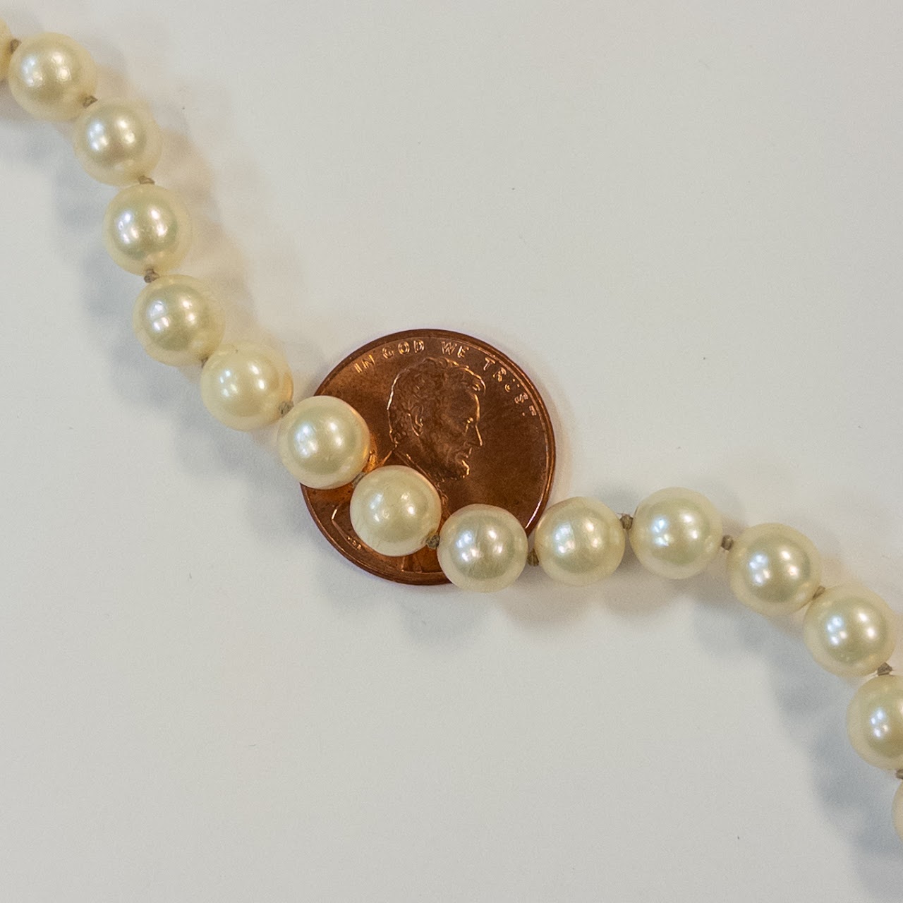 Pearl and 14K Gold Strand Bracelet