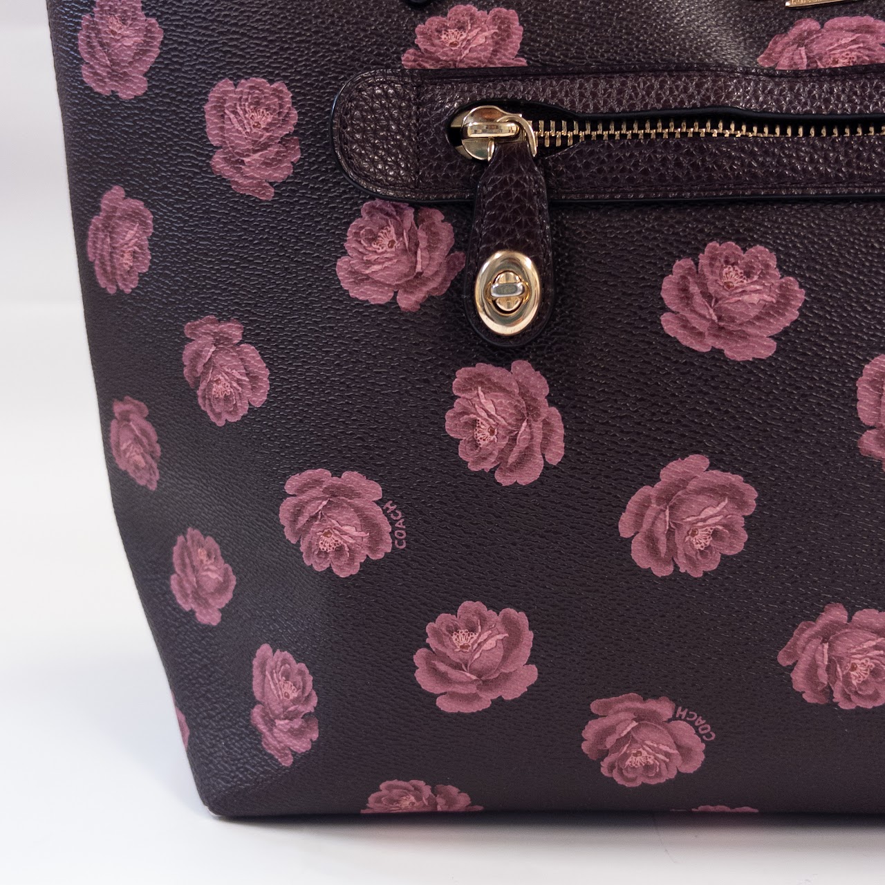 Coach Taylor Tote With Rose Print